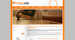 Desktop Screenshot of hotelan.com